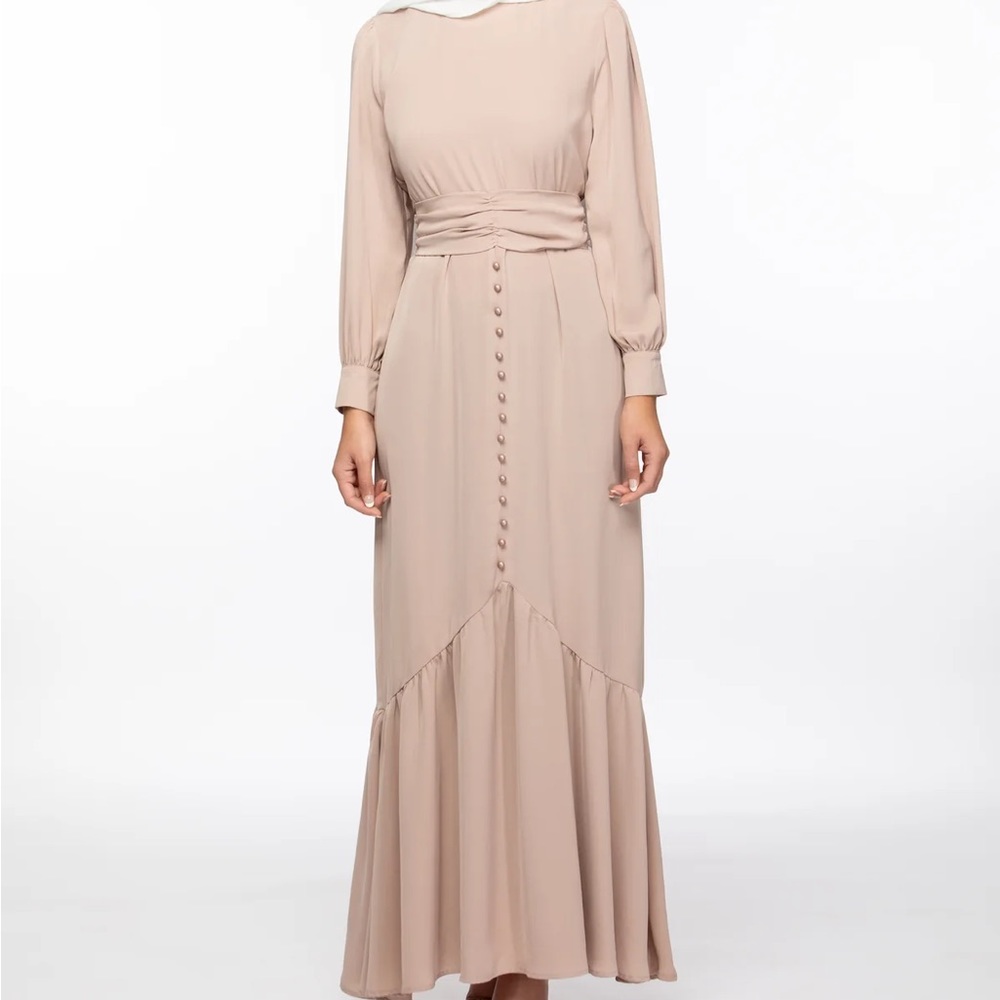 Modern Hijabi Gown long sleeve maxi modest